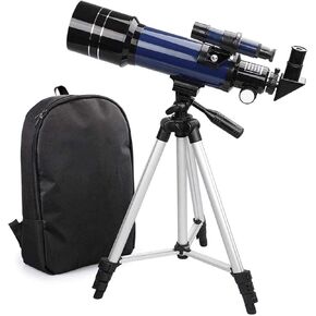 Telescope for Kids Beginners 70mm Aperture 400mm Astronomical Refractor Telescope Portable Travel Telescope for Adult with Travel Bag