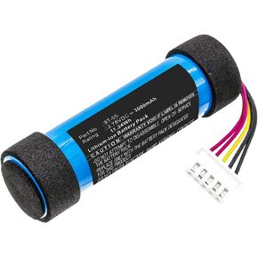 Synergy Digital Speaker Battery, Compatible with Sony SRS-XB23 Speaker, (Li-ion, 3.78V, 3000mAh) Ultra High Capacity, Replacement for Sony ST-05 Battery