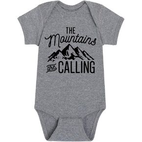 Instant Message - The Mountains are Calling - Infant Baby One Piece