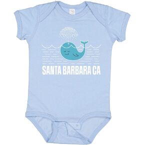 inktastic Santa Barbara California Beach Vacation Baby Bodysuit