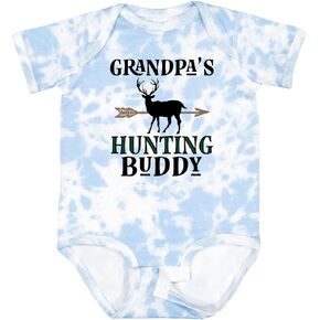 inktastic Bow Hunter Grandpa Hunting Buddy Babysuit