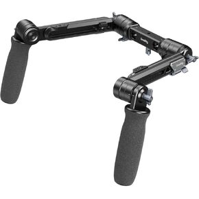 SmallRig Shoulder Rig Dual-Handle for 15mm LWS Rods, One-Tounch Rotation Shoulder Mount Rigs Support for Camera - 5205