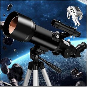 Entry-Level Astronomical Telescope telescopes for Astronomy Beginners Kids Telescope 70mm Aperture 400mm Mount Refractor Telescope The (Color : Package 3) (Package 2)