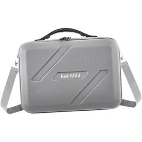 Gimbal Stabilizer Bag for RS4 Mini - Portable Hard Shell Case with Comfortable Handle, & Waterproof Shoulder Bag for Accessories
