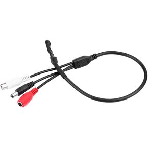aqxreight Mini Microphone High Sensitive Pickup Audio Consumer Electronics Mic for CCTV Security Camera DVR Sound