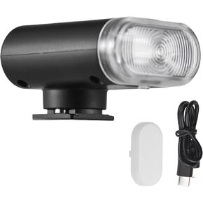 S10 Universal Mini Camera Flash GN10 On-Camera Flash Light 5600K Speedlite 1-5s Recycle Time Built-in Battery Replacement for Fujifilm Ricoh Olympus Panasonic Canon Nikon Camera