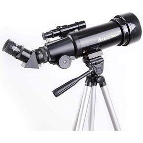 Practical Telescope Ts70400 Focal Length 400Mm Telescope for Kids Adults Astronomy Beginners Refractor Telescope for Astronomy Portable Travel Telescope with Tripod 175 Times