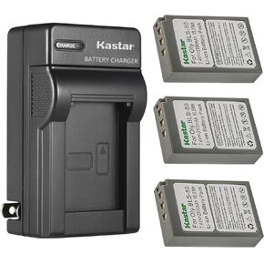 Kastar AC Wall Battery Charger Replacement for Olympus BLS-50, PS-BLS50, BLS-5, PS-BLS5 Battery, Olympus OM-D E-M10, E-M10 Mark II, E-M10 Mark III, E-M10 Mark IV, OM System OM-5 Mirrorless Camera