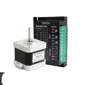 NEMA17 Stepper Motor 4-Lead 40mm 1.8A 40N.CM 17HS4401 Motor with TB6600 Stepper Motor Driver for 3D Printer