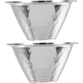Led Light Reflector Cup Replacement for Spotlight 2 Pack Lamp Parts Reflector Ring for Spotlight Enhance Illumination for Outdoor Adventures