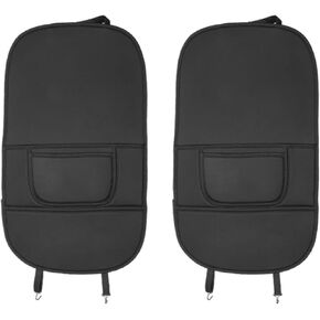 2 PCS مقعد السيارة الحصير حصيرة المقعد الخلفي ل Land Rover Defender Discovery Discovery Range Range Rover Range و Car Leather Kick Hags و Car Gettion Protect