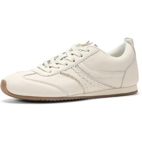 LUCKY STEP Women's Fashion Sneakers Low Profile Trending Lightweight Comfortable Casual Walking Workout Retro Athletic Low Top Tennis Shoes