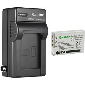 Kastar AC Wall Battery Charger Replacement for Fujifilm NP-95 NP95 FNP-95 FNP95 Battery, Fujifilm BC-65N Charger, Fujifilm FinePix X100S, FinePix X100LE, FinePix X100T Cameras
