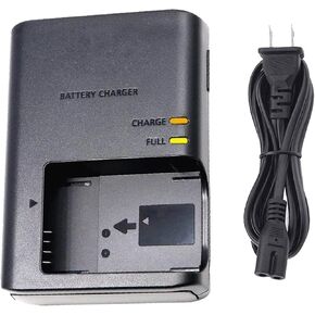 LC-E12 Battery Charger for Canon EOS M M2 M10 M50 M50 Mark II M100 M200 100D Rebel SL1 PowerShot SX70 HS Kiss X7 Camera