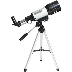 Astronomic Telescope 150X Refraction Monocular Travel Observation Range Telescope with Portable Tripod Adjustable Lever for Adults and Children