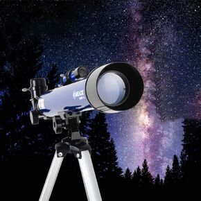 Portable Refractor Telescope Fully Coated Glass Optics Ideal Telescope for Beginners