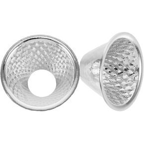 Artibetter 2pcs LED LED Light Reflector Cup Pottivort Progensity للاطالعة في السطوع للاستخدام الداخلي والخارجي للتخييم وإضاءة الطوارئ