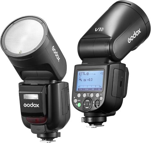 V1 PRO C 2.4G Camera Flash with up to 100 Continuous Shots, Innovative External Flash, Charging Convenience, for On The Go Photography (US Plug) in Saudi Arabia