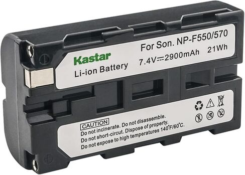 Kastar 1-Pack NP-F570 Battery 7.4V 2900mAh Replacement for Sony CCD-SC9 CCD-SC55 CCD-SC65 CCD-TR1 CCD-TR11 CCD-TR1100E CCD-TR12 CCD-TR18 CCD-TR2 CCD-TR200 CCD-TR205 CCD-TR215 CCD-TR2200 Camera in Kuwait