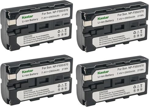 Kastar 1-Pack NP-F570 Battery 7.4V 2900mAh Replacement for Sony CCD-SC9 CCD-SC55 CCD-SC65 CCD-TR1 CCD-TR11 CCD-TR1100E CCD-TR12 CCD-TR18 CCD-TR2 CCD-TR200 CCD-TR205 CCD-TR215 CCD-TR2200 Camera in Kuwait