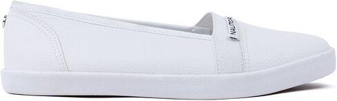 Nautica Women's Slip-On Canvas Sneakers – Casual Comfort Walking Shoes with Cushioned Insole, Lightweight Everyday Flats in Saudi Arabia