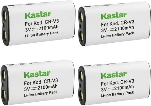 بطارية Kastar CR-V3 بديلة مكونة من 3 قطع لـ CR-V3، CR-V3P، CRV-3، CRV3L، CR-V3L، DLCRV3، DLCR-V3، DLCRV3B، ELCRV3، KCR-V3، KCRV3، KCRV3-1، KITCRV3، PRCR-V3، PRCR-V3R، RLCRV3، بطارية SBP-1103 in Kuwait
