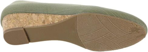 ARRAY Women’s Darling Pump with Cork Wedge Heel, White in Saudi Arabia