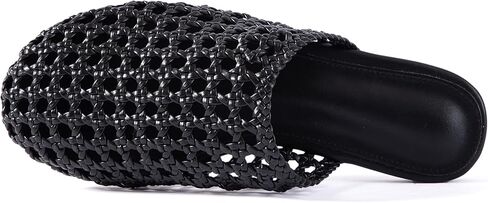 mtzyoa نساء الصنادل المسطحة شبكة متماسكة جوفاء الصيف الصيف التنفس التنفس وسادة غير قابلة للانزلاق في العطل in Kuwait