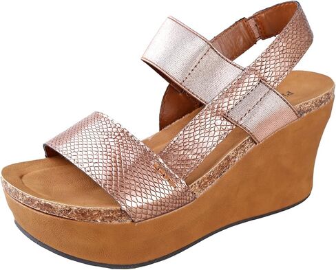 Pierre Dumas Hester-8 Women's Strappy Platform Wedge Sandals in Saudi Arabia