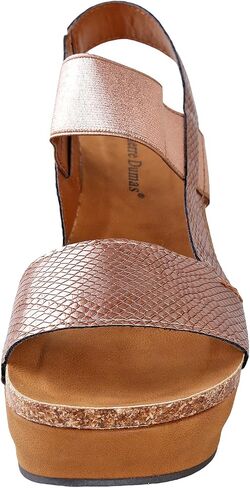 Pierre Dumas Hester-8 Women's Strappy Platform Wedge Sandals in Saudi Arabia