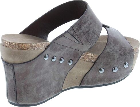 Pierre Dumas Women's Hester-7 Studded Platform Wedge in Saudi Arabia