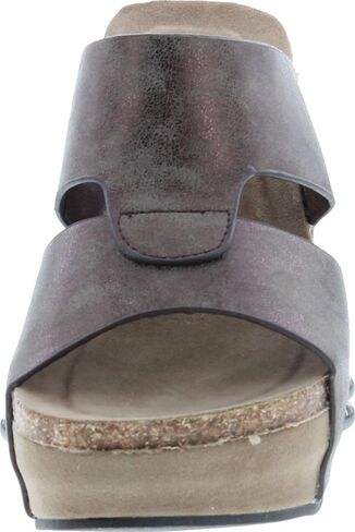 Pierre Dumas Women's Hester-7 Studded Platform Wedge in Saudi Arabia
