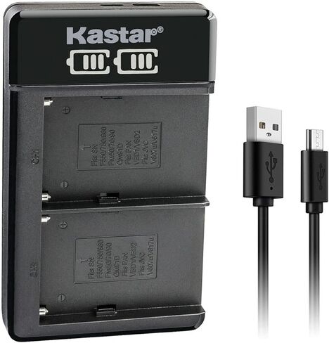 Kastar 2-Pack Battery and LKD2 USB Charger Compatible with Atomos Battery Atomos Shogun Flame, Atomos Shogun Inferno, Atomos Ninja Inferno Recording Monitor in Saudi Arabia