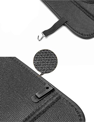 2 PCS مقعد السيارة الحصير حصيرة المقعد الخلفي ل Land Rover Defender Discovery Discovery Range Range Rover Range و Car Leather Kick Hags و Car Gettion Protect in Saudi Arabia