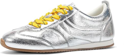 LUCKY STEP Women's Fashion Sneakers Low Profile Trending Lightweight Comfortable Casual Walking Workout Retro Athletic Low Top Tennis Shoes in Saudi Arabia