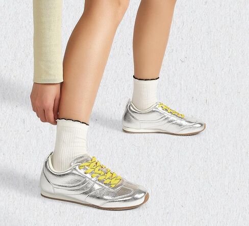 LUCKY STEP Women's Fashion Sneakers Low Profile Trending Lightweight Comfortable Casual Walking Workout Retro Athletic Low Top Tennis Shoes in Saudi Arabia