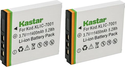 Kastar 2-Pack Battery Replacement for BenQ D-Li213 Battery, Benq DC E1050, DC E1050T, DC E1220, DC E1220T, L1050 Camera, Ricoh HD-TD910, T1200, T-1200, ZUP120, ZUP-120, ROLLEI CL200, CL-200 in Saudi Arabia