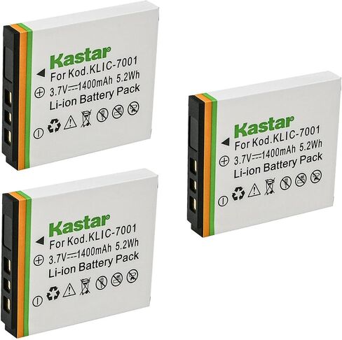 Kastar 2-Pack Battery Replacement for BenQ D-Li213 Battery, Benq DC E1050, DC E1050T, DC E1220, DC E1220T, L1050 Camera, Ricoh HD-TD910, T1200, T-1200, ZUP120, ZUP-120, ROLLEI CL200, CL-200 in Saudi Arabia