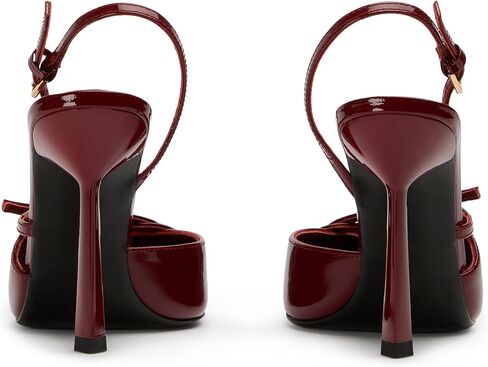 Slingback High Heels for Women Closed Pointed Toe Pumps with Buckle Strap Sexy Backless Stiletto Heeled Sandals Shoes in Kuwait