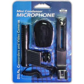 Synergy Digital Camera External Microphone, Compatible with Panasonic Lumix S9 Digital Camera External Microphone