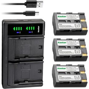 Kastar NP-400 LTD2 USB Battery Charger Replacement for Konica Minolta NP-400 Battery, BC-400 Charger, Konica Minolta a Sweet Digital, a-5 Digital, a-7 Digital, Dimage A1, Dimage A2 Camera