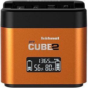 Hahnel PROCUBE2 Professional Twin Battery Charger for Sony DSLR Cameras, 1000 572.0