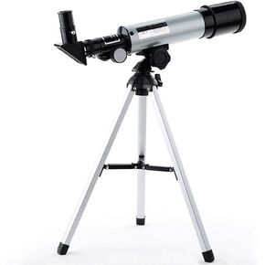 Monocular Telescope Telescopes for Kids Beginners 360/50Mm Astronomy Refractor Portable Telescope with Tripod 2 Eyepieces for Observe Landscape Best Gift for Students