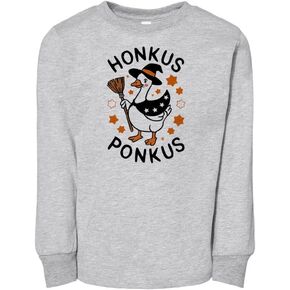 Honkus Ponkus Toddler Kids Long Sleeve T-Shirt