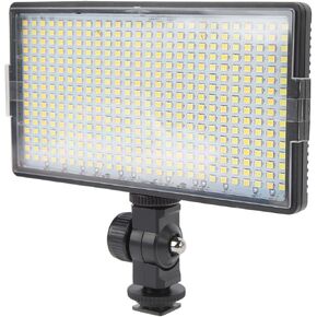 30W LED 416 LED Video Light with 180° Adjustment, Compact Fill Light Panel for Photography