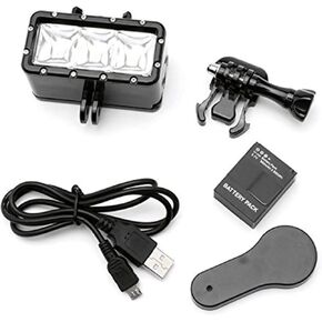 مصباح LED مقاوم للماء للبطل 5 4 3+ 3 SJ4000