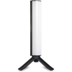 BGNing RGB On Camera LED Video Light W200RGB LED Video Light Rechargeable RGB Handheld Light 2500K-9000K Dimmable with Mini Desktop Tripod for Vlog Live Streaming