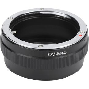 Converter Adapter, OM4/3 Auto Focus Lens Mount Adapter Ring FocalReducer Adapter for OM Lens to for M4/3 Mount Camera