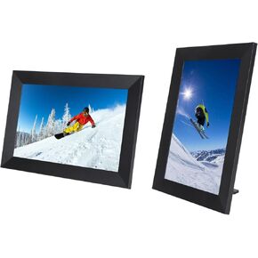 VBESTLIFE Digital Photo Frame, 10.1inch Touchscreen WiFi Digital Picture Frame, Auto Rotate, Share Photos Videos Instantly via Frameo App from Anywhere (US Plug 100‑240V) in Saudi Arabia