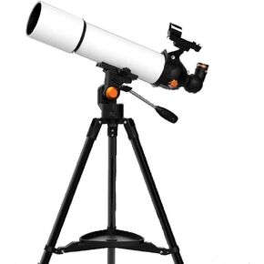 2021 Updated Telescopes 80mm Travel Refractor Telescope with Adjustable Tripod Smartphone Adapter for Star Watching